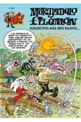 OLE MORTADELO 206. SUELDECITOS MAS BIEN BAJITOS...