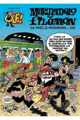 OLE MORTADELO 212. DA VINCI, EL PINTAMONA... LISA