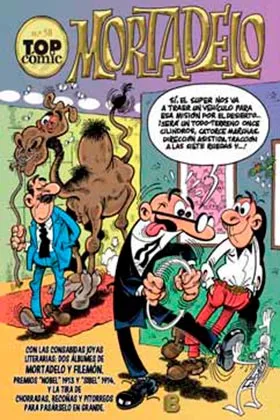 TOP COMIC MORTADELO 58. CONTRA JIMMY "EL CACHONDO"