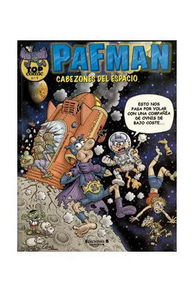 TOP COMIC PAFMAN 04. CABEZONES DEL ESPACIO