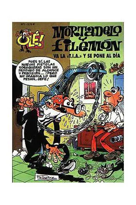 OLE MORTADELO 001: VA LA "TIA" Y SE PONE AL DIA