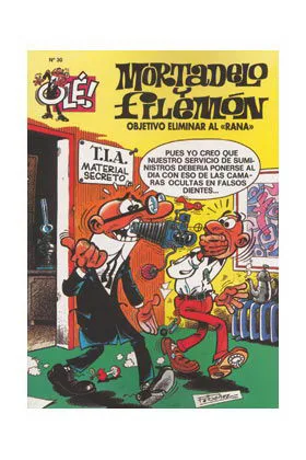 OLE MORTADELO 030: OBJETIVO ELIMINAR AL RANA (REEDICION)