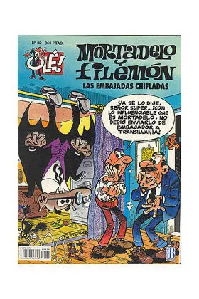 OLE MORTADELO 032: EMBAJADAS CHIFLADAS, LAS