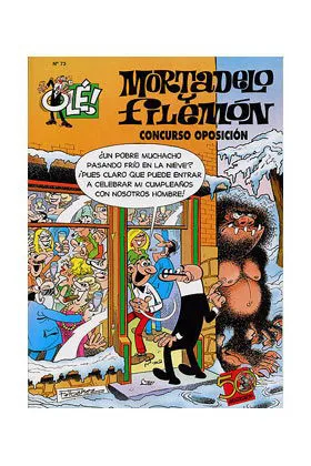 OLE MORTADELO 073: CONCURSO OPOSICION