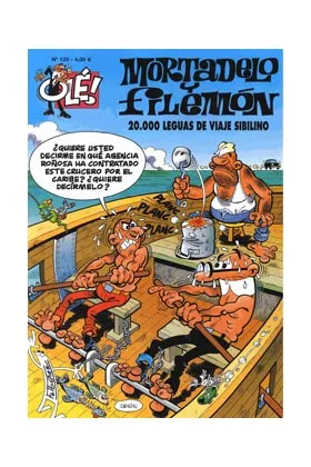 OLE MORTADELO 120: 20000 LEGUAS DE VIAJE SIBILINO