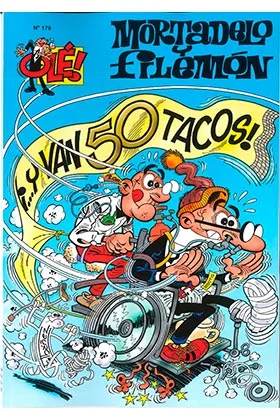 OLE MORTADELO 179: ¡...Y VAN 50 TACOS