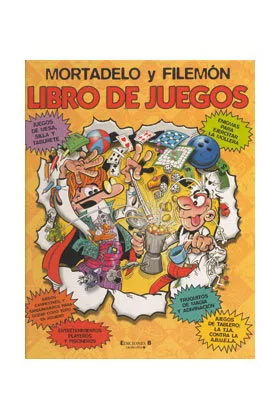 LIBRO JUEGOS MORTADELO Y FILEMON