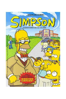 MAGOS HUMOR SIMPSON 33. CARNIVORO DE LA CLASE