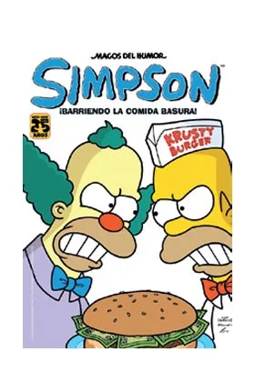 MAGOS HUMOR SIMPSON 41: ¡BARRIENDO LA COMIDA BASURA!