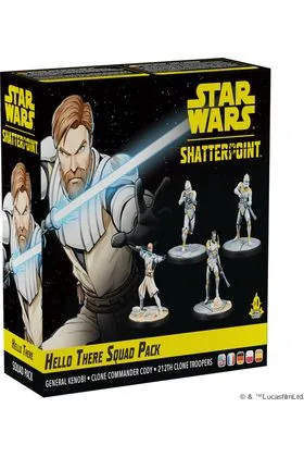 HELLO THERE GENERAL OBI-WAN KENOBI SQUAD PACK SW SHATTERPOINT EXP