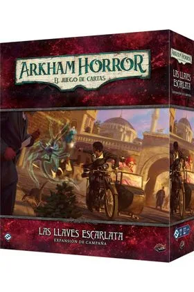 ARKHAM HORROR LCG -LAS LLAVES ESCARLATA EXP. CAMPAÑA