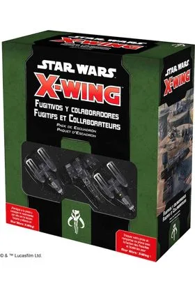 X-WING 2ª EDICION. FUGITIVOS Y COLABORADORES