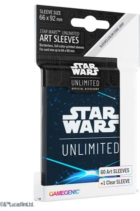 Star Wars Unlimited Art Sleeves Space Blue