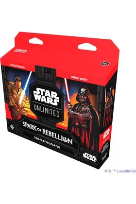 Star Wars Unlimited: Spark of Rebellion 2 Player Starter (ingles)
