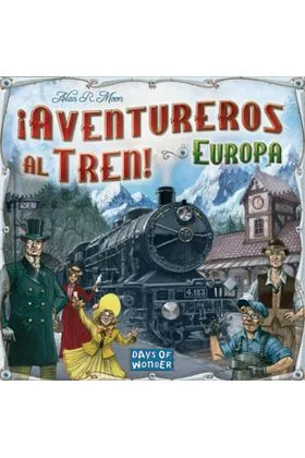 AVENTUREROS AL TREN - EUROPA - JUEGO DE TABLERO