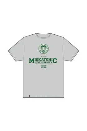 MISKATONIC UNIVERSITY TALLA L. CAMISETA