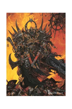 FUNDAS ILUSTRADAS WARHAMMER - EXALTED CHAMPION (50)