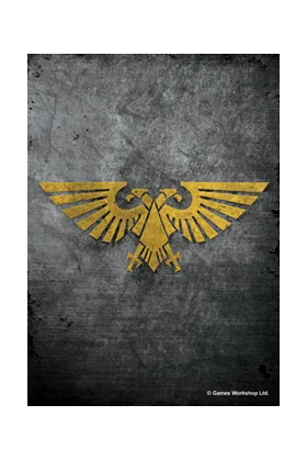 FUNDAS ILUSTRADAS W40K - IMPERIAL AQUILA  (50)