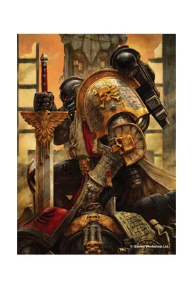 FUNDAS ILUSTRADAS W40K - FOR THE EMPEROR (50)