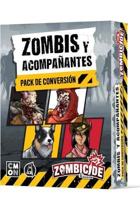ZOMBICIDE - SEGUNDA EDICION - ZOMBIS Y ACOMPAÑANTES - PACK DE CONVERSION