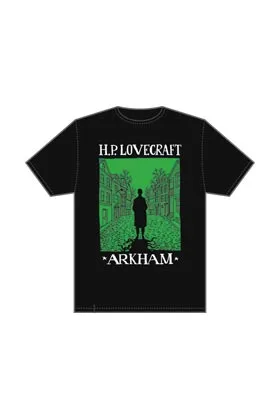 VISIT ARKHAM TALLA XL. CAMISETA