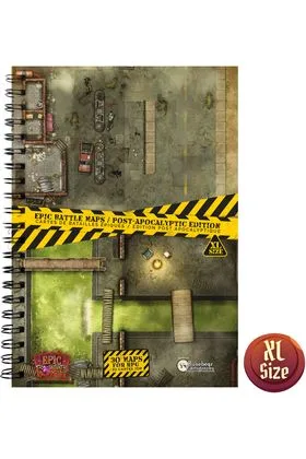 LIBRO DE MAPAS DE BATALLA : POST APOCALYPTIC
