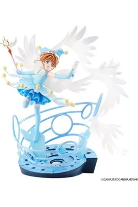 SAKURA KINOMOTO BATTLE COST WATER VERSION FIGURA  36 CM CARDCAPTOR SAKURA 1/7 SCALE SHIBUY