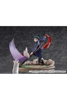 MAKI ZEN'IN SHIBUYA SCRAMBLE FIGURA 22,6 CM JUJUTSU KAISEN  1/7 SCALE