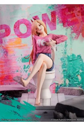 POWER FIGURA 18 CM CHAINSAW MAN SHIBUYA SCRAMBLE FIGURE 1/7 SCALE