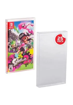 25 X Protector Pet 0.35 MM Estuches Nintendo Switch