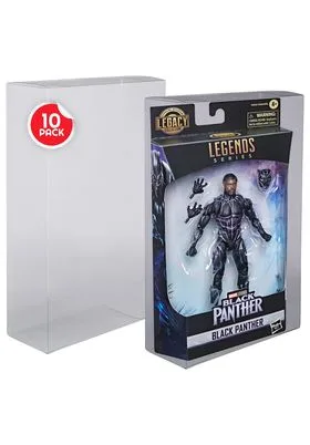 10 X Protector Pet 0.35 MM Figuras en Caja Hasbro Marvel Legends