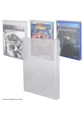 25 X Protector Pet 0.30 MM Estuches Xbox One / Sony PS3 & PS4