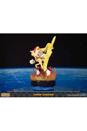 SUPER SHADOW STANDARD EDITION ESTATUA RESINA 50 CM SONIC THE HEDGEHOG F4F