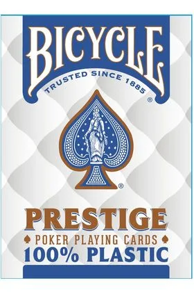 Bicycle Prestige 100% Plastic Baraja de Poker
