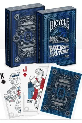 Bicycle Back To the Future Baraja de Poker Ultimate