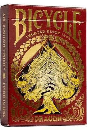 BICYCLE RED DRAGON BARAJA POKER ULTIMATE