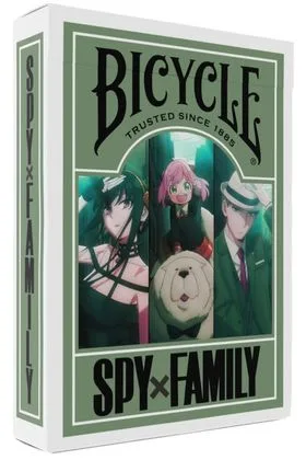 BICYCLE SPY X FAMILY BARAJA POKER CREATIVE