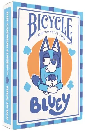 BICYCLE BLUEY BARAJA POKER