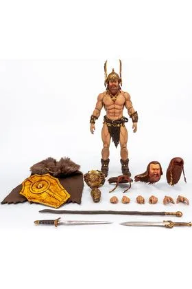 NORSEMAN ACTION FIGURA 18 CM FRAZETTA ICON COLLECTIBLES 1/12 SCALE