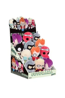 DISPLAY SURTIDO 12 PELUCHES MOPEEZ FUTURAMA