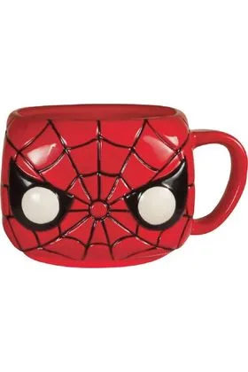 SPIDER-MAN TAZA FIGURATIVA POP HEROES MARVEL