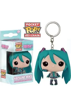 HATSUNE MIKU LLAVERO FIG 4 CM POCKET POP VOCALOID