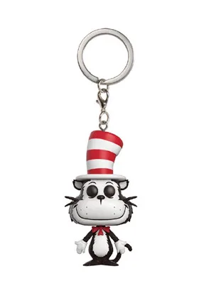 EL GATO CON SOMBRERO LLAVERO FIG 4 CM POCKET POP DR. SEUSS