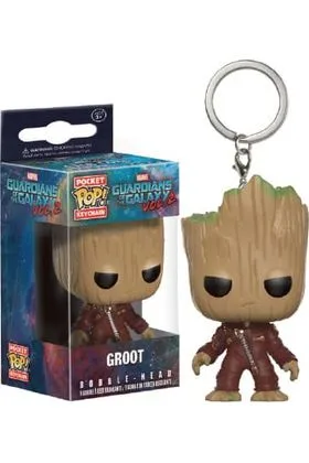 GROOT LLAVERO FIG 4 CM POCKET POP GUARDIANS OF THE GALAXY VOL. 2
