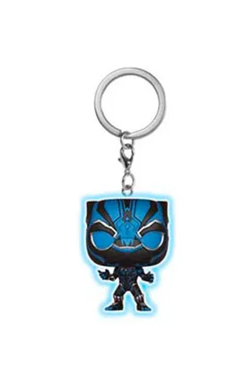 GITD BLACK PANTHER LLAVERO FIG 4 CM POCKET POP MARVEL BLACK PANTHER