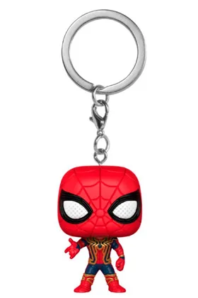 IRON SPIDER LLAVERO FIG 4 CM POCKET POP AVENGERS INFINITY WAR