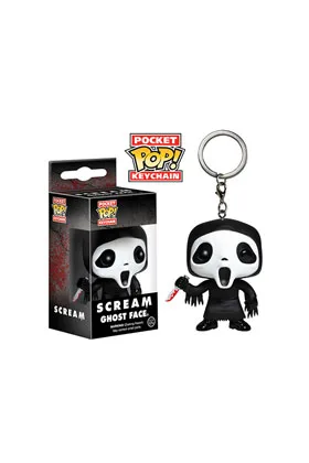 GHOSTFACE LLAVERO FIG 4 CM POCKET POP SERIE HORROR