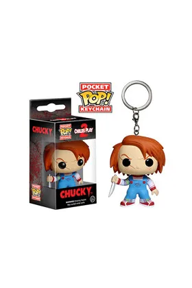 CHUCKY LLAVERO FIG 4 CM POCKET POP SERIE HORROR