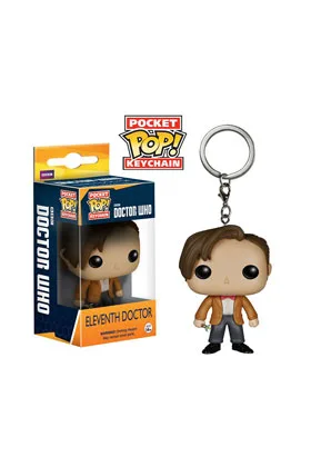 11 TH DOCTOR LLAVERO FIG 4 CM POCKET POP DOCTOR WHO