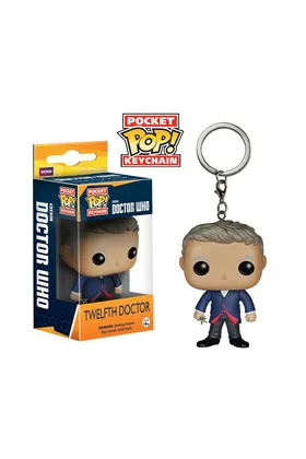 12 TH DOCTOR LLAVERO FIG 4 CM POCKET POP DOCTOR WHO